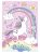 Unikornis Rainbow A/4 gumis mappa