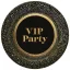 Party Gold VIP papírtányér 8 db-os 18cm