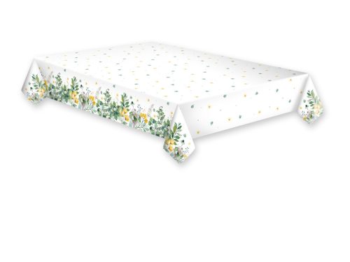 Virág Floral Frame papír asztalterítő 120x180cm