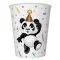 Állatos Funny Panda papír pohár 8 db-os 250ml