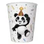 Állatos Funny Panda papír pohár 8 db-os 250ml
