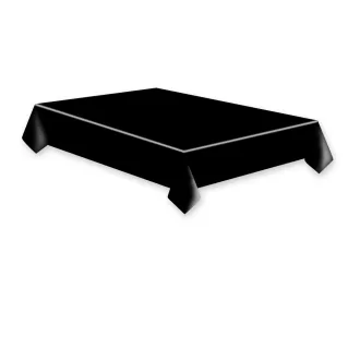 Fekete Dark papír asztalterítő 120x180cm
