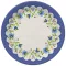 Hímzés Folk papírtányér 8 db-os 22,7cm