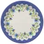 Hímzés Folk papírtányér 8 db-os 22,7cm