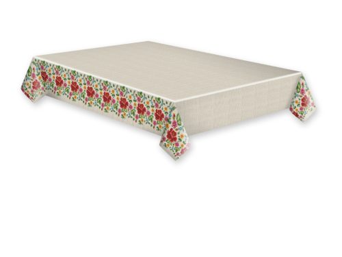 Hímzés Embroidery Folk papír asztalterítő 120x180cm