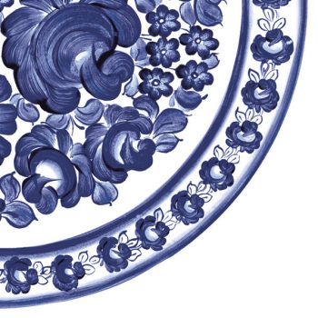 Hímzés Rose Plate szalvéta 20 db-os 33x33cm