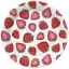 Gyümölcs Strawberries papírtányér 8 db-os 22,7cm