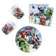 Avengers Infinity Stones, Bosszúállók party szett 36 db-os 23 cm-es tányérral