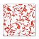 Piros mintás Arabesque Red szalvéta 20 db-os (33x33cm) FSC