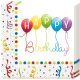 Happy Birthday Streamers szalvéta 20 db-os