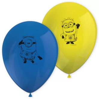 Minions The Rise of Gru, Minyonok léggömb, lufi 8 db-os