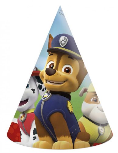 Paw Patrol Ready For Action, Mancs Őrjárat Parti kalap, csákó 6 db-os