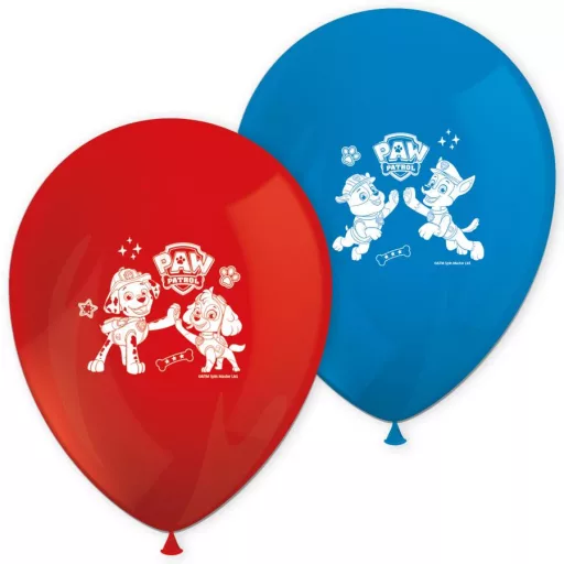 Paw Patrol Rescue Heroes, Mancs Őrjárat léggömb, lufi 8 db-os