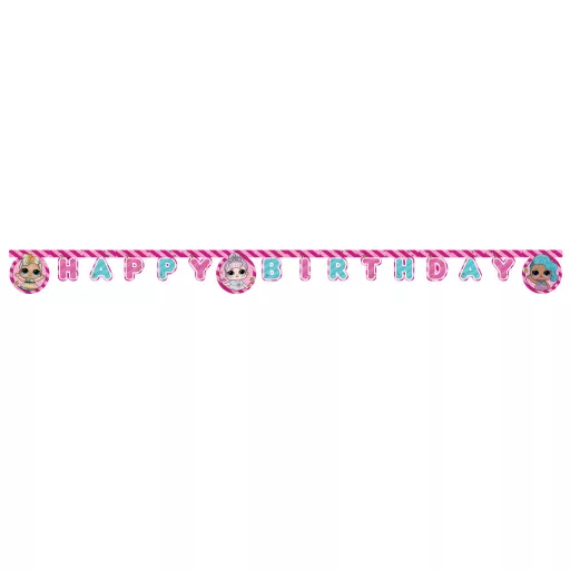 LOL Surprise Glitterati, Happy Birthday felirat 2 m