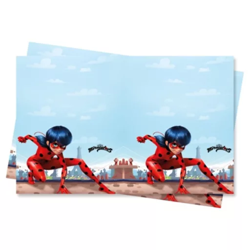 Miraculous Ladybug, Katicabogár és fekete macska kalandjai Asztalterítő 120x180cm