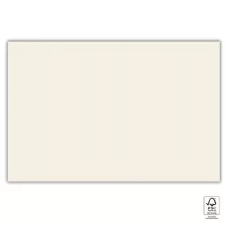 Procos Cream Unicolour, Krémszínű papír asztalterítő 120x180cm