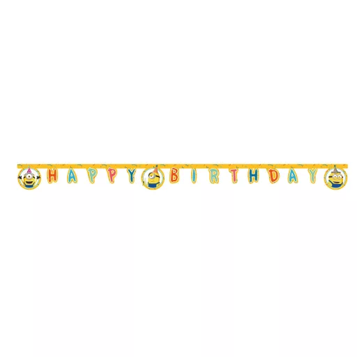 Minions The Rise of Gru, Minyonok Happy Birthday felirat FSC 2 m