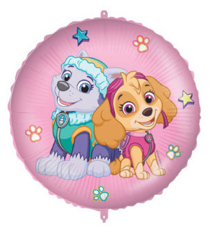 Paw Patrol Skye and Everest, Mancs Őrjárat fólia lufi 46 cm