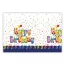 Multicolor Happy Birthday asztalterítő 120x180cm
