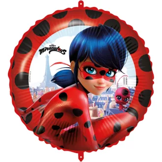   Miraculous Ladybug, Katicabogár és Fekete macska kalandjai fólia lufi 46 cm