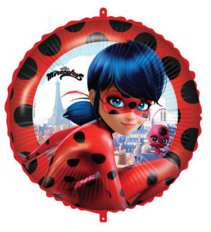 Miraculous Ladybug, Katicabogár és Fekete macska kalandjai fólia lufi 46 cm