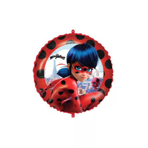 Miraculous Ladybug, Katicabogár és Fekete macska kalandjai fólia lufi 46 cm