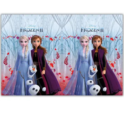 Procos Disney Frozen II Leaf, Jégvarázs papír asztalterítő 120x180cm