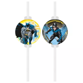 Batman Rogue Rage papír szívószál 4 db-os szett FSC