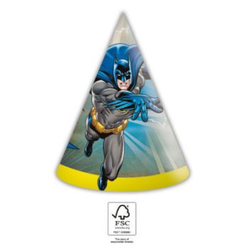 Batman Rogue Rage Parti kalap, csákó 6 db-os FSC