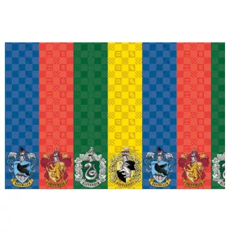 Procos Harry Potter Hogwarts Houses papír asztalterítő 120x180cm