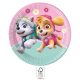 Paw Patrol Skye and Everest, Mancs Őrjárat papírtányér 8 db-os 23 cm FSC