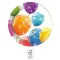 Sparkling Balloons, Lufis papírtányér 8 db-os 20cm FSC