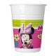 Disney Minnie Happy Helpers műanyag pohár 8 db-os 200 ml