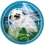 Soccer Fans, Focis papírtányér 8 db-os 20 cm FSC