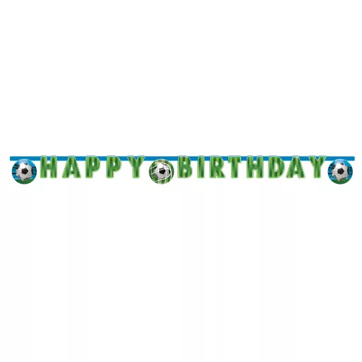Soccer Fans, Focis Happy Birthday felirat FSC 2 m