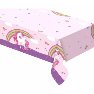 Procos Unicorn Rainbow Colors, Unikornis asztalterítő 120x180cm