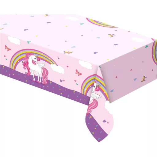 Procos Unicorn Rainbow Colors, Unikornis asztalterítő 120x180cm