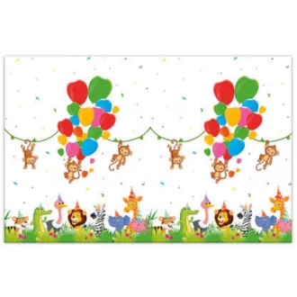 Jungle Balloons, Dzsungel asztalterítő 120x180cm
