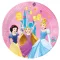 Disney Princess Live your Story, Disney Hercegnők papírtányér 8 db-os 23 cm FSC