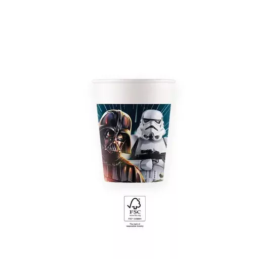 Star Wars Galaxy papír pohár 8 db-os 200ml