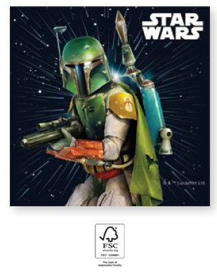 Star Wars Galaxy szalvéta 20 db-os