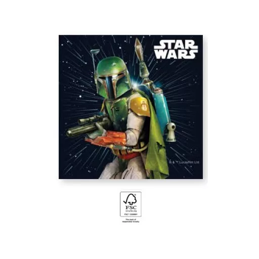 Star Wars Galaxy szalvéta 20 db-os