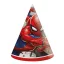 Spiderman Crime Fighter, Pókember Parti kalap, csákó 6 db-os FSC