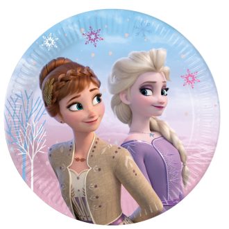   Disney Frozen II Wind Spirit, Disney Jégvarázs papírtányér 8 db-os 20 cm FSC