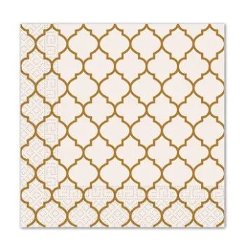 Barna Brown Tiles szalvéta 20 db-os (33x33cm) FSC