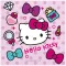 Hello Kitty Fashion szalvéta 20 db-os