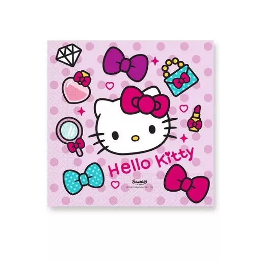 Hello Kitty Fashion szalvéta 20 db-os