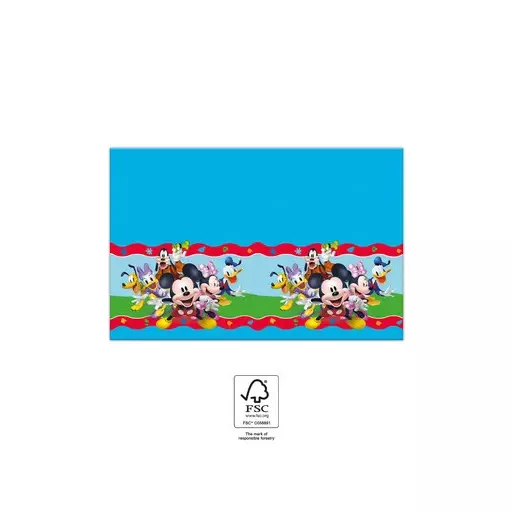 Disney Mickey Rock the House papír asztalterítő 120x180cm
