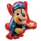 Paw Patrol Chase, Mancs Őrjárat fólia lufi 46 cm
