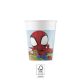 Spidey, Pókember papír pohár 8 db-os 200ml FSC